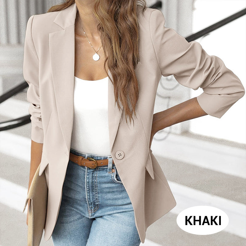 🌞Despertar primaveral: ¡50 % de descuento!💎Blazer de mujer «Soft Comfort»: elegante, que no se arruga y tu prenda imprescindible para la oficina