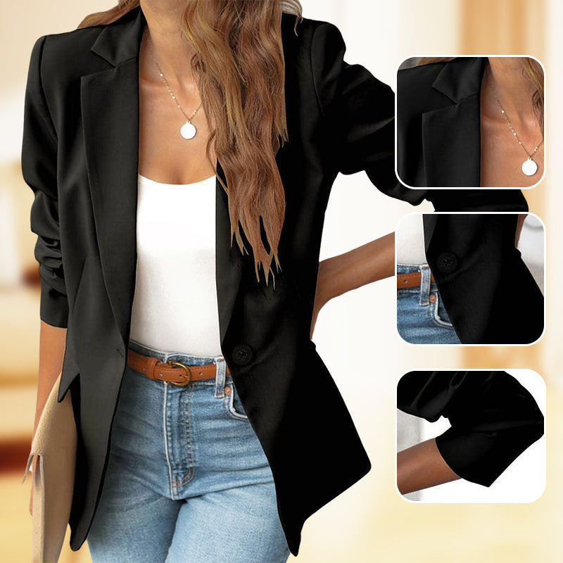 🌞Despertar primaveral: ¡50 % de descuento!💎Blazer de mujer «Soft Comfort»: elegante, que no se arruga y tu prenda imprescindible para la oficina