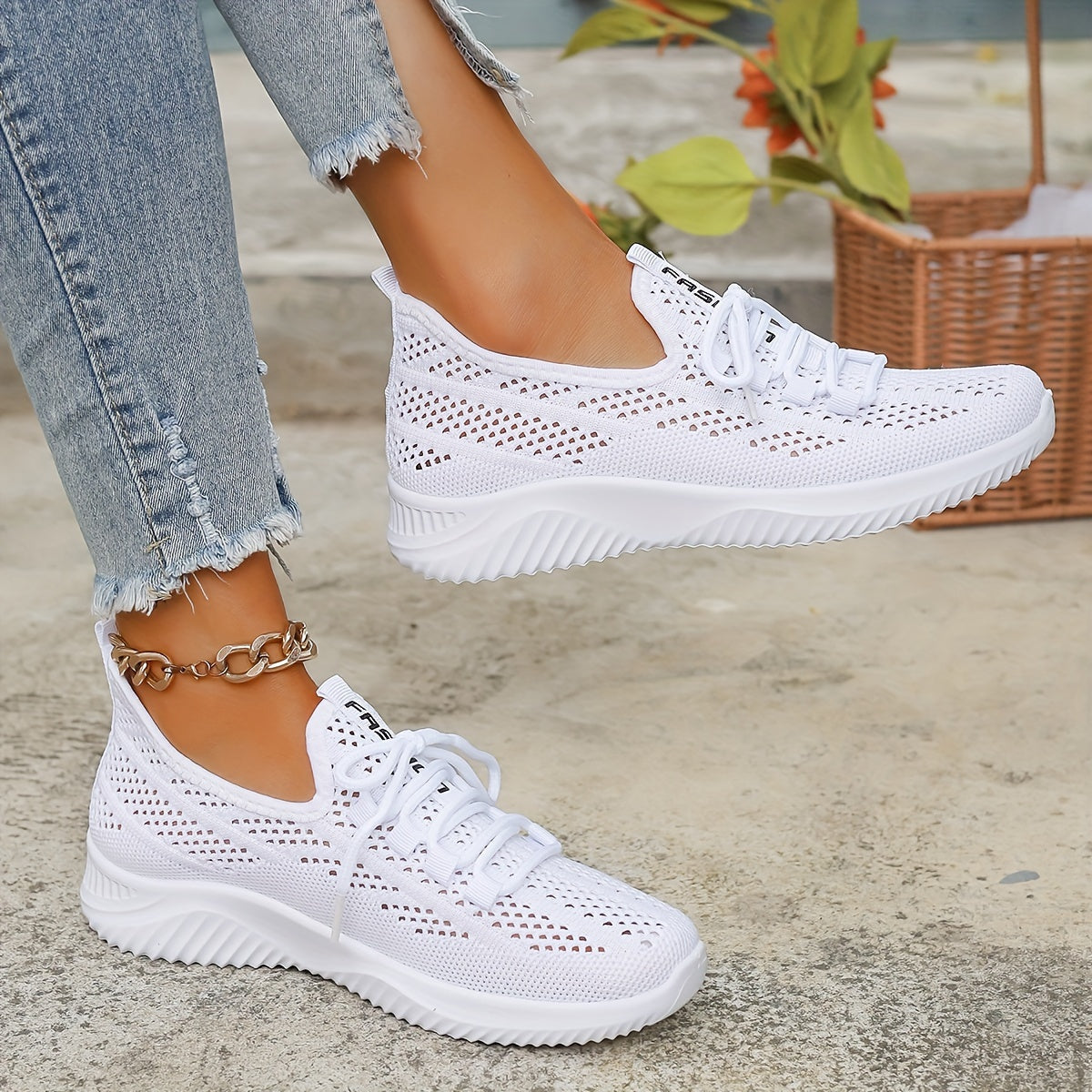 Women’s Breathable Walking Sneakers - Klyne Studios