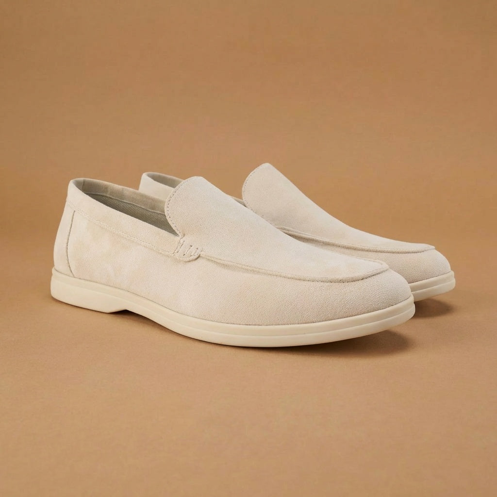Men’s Leather Loafers Cushioned Insole - Klyne Studios