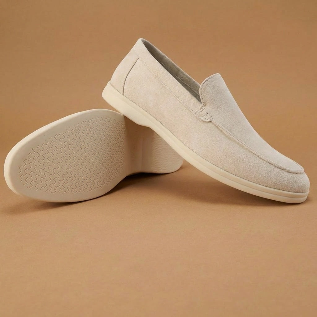 Men’s Leather Loafers Cushioned Insole - Klyne Studios