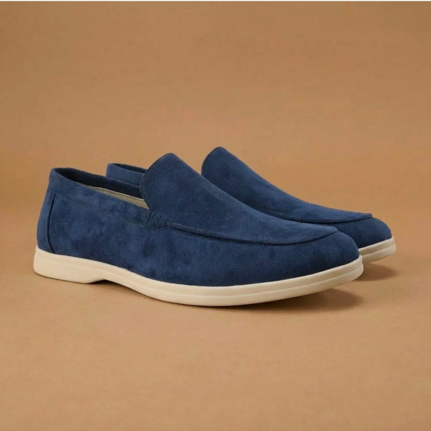 Men’s Leather Loafers Cushioned Insole - Klyne Studios