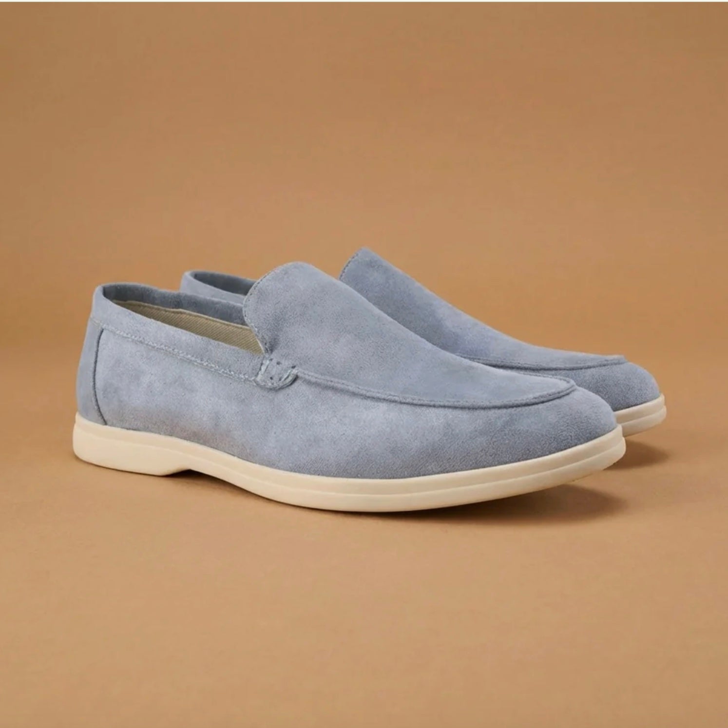Men’s Leather Loafers Cushioned Insole - Klyne Studios