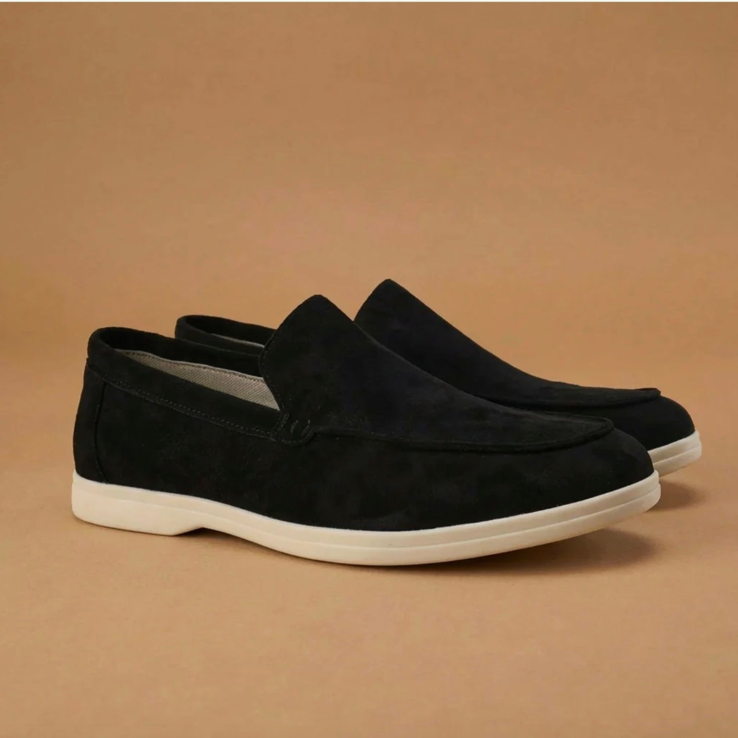 Men’s Leather Loafers Cushioned Insole - Klyne Studios
