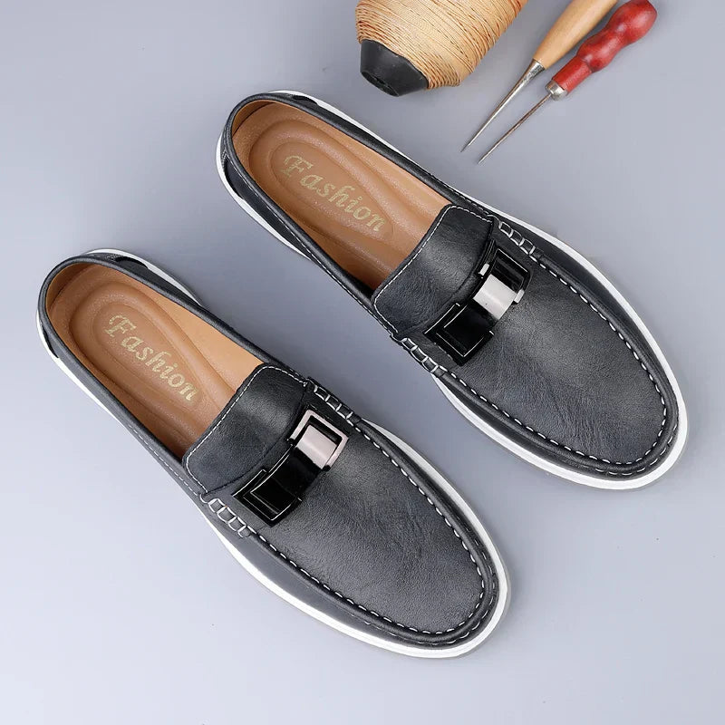 Men Slip On Loafers Moccasin Casual Shoes - Klyne Studios