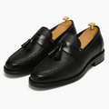 Men’s Woven Tassel Loafers Slip-On - Klyne Studios