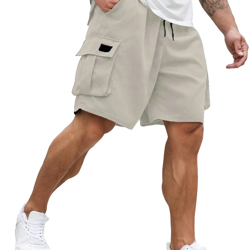 pantalones cortos cargo de verano para hombre