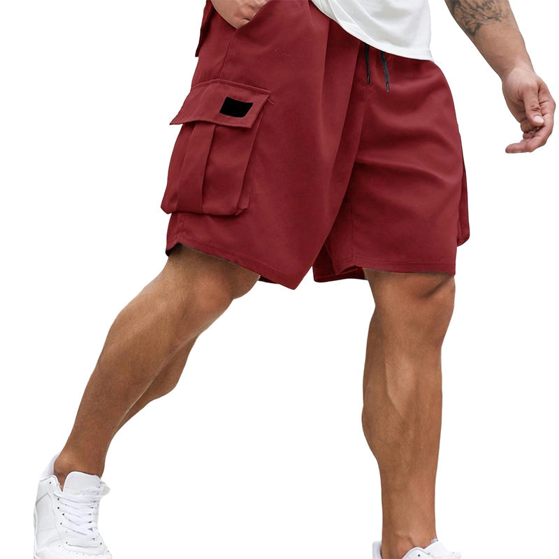 pantalones cortos cargo de verano para hombre