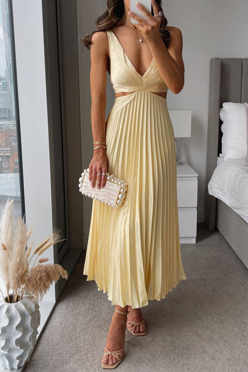 Vestido largo de cóctel para mujer, corte holgado
