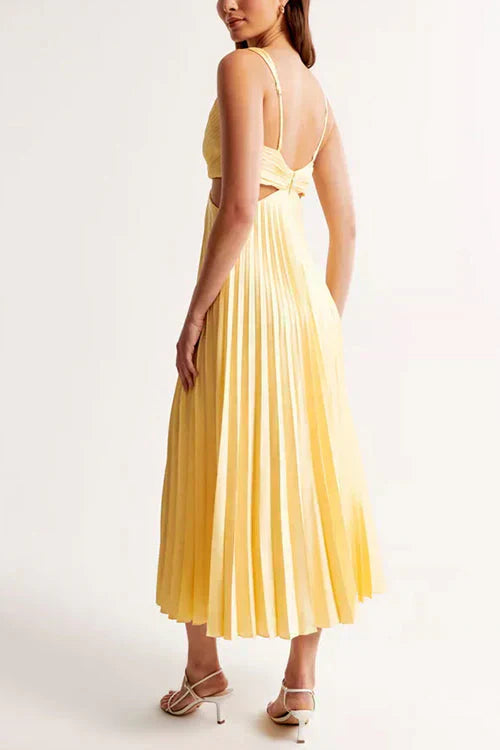 Vestido largo de cóctel para mujer, corte holgado