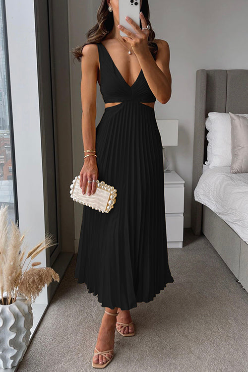 Vestido largo de cóctel para mujer, corte holgado
