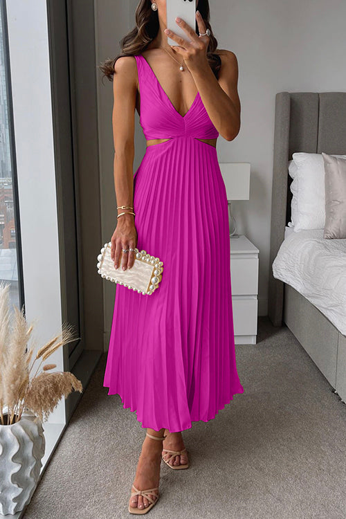 Vestido largo de cóctel para mujer, corte holgado